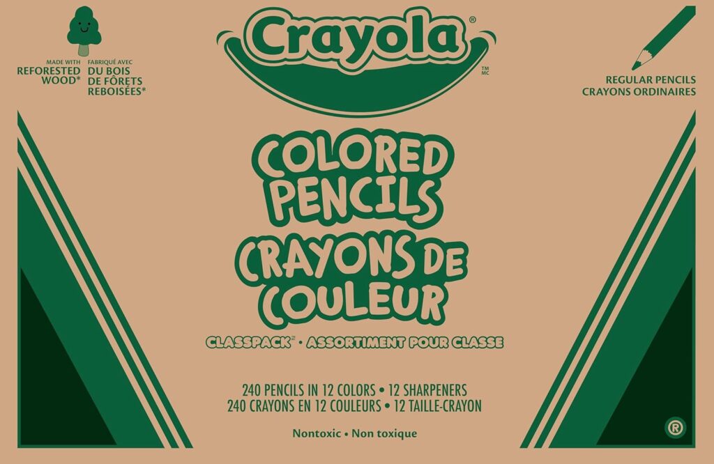 Crayola Colored Pencils Classpack (240ct)