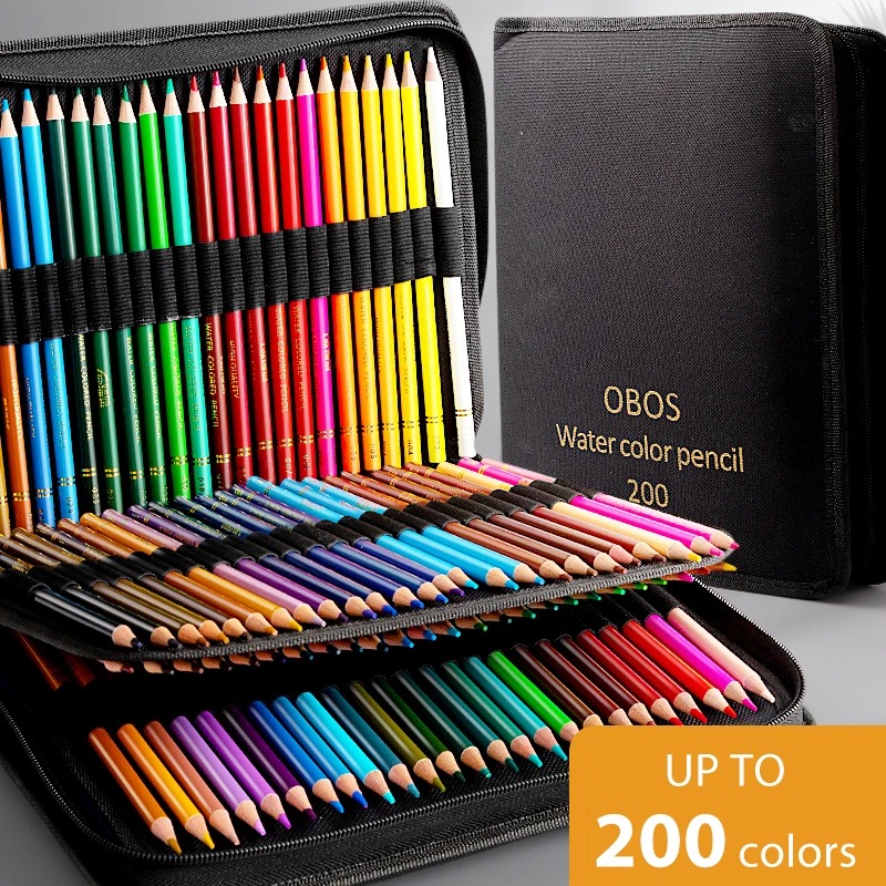 Colored Pencils Set Watercolor Drawing Pencils