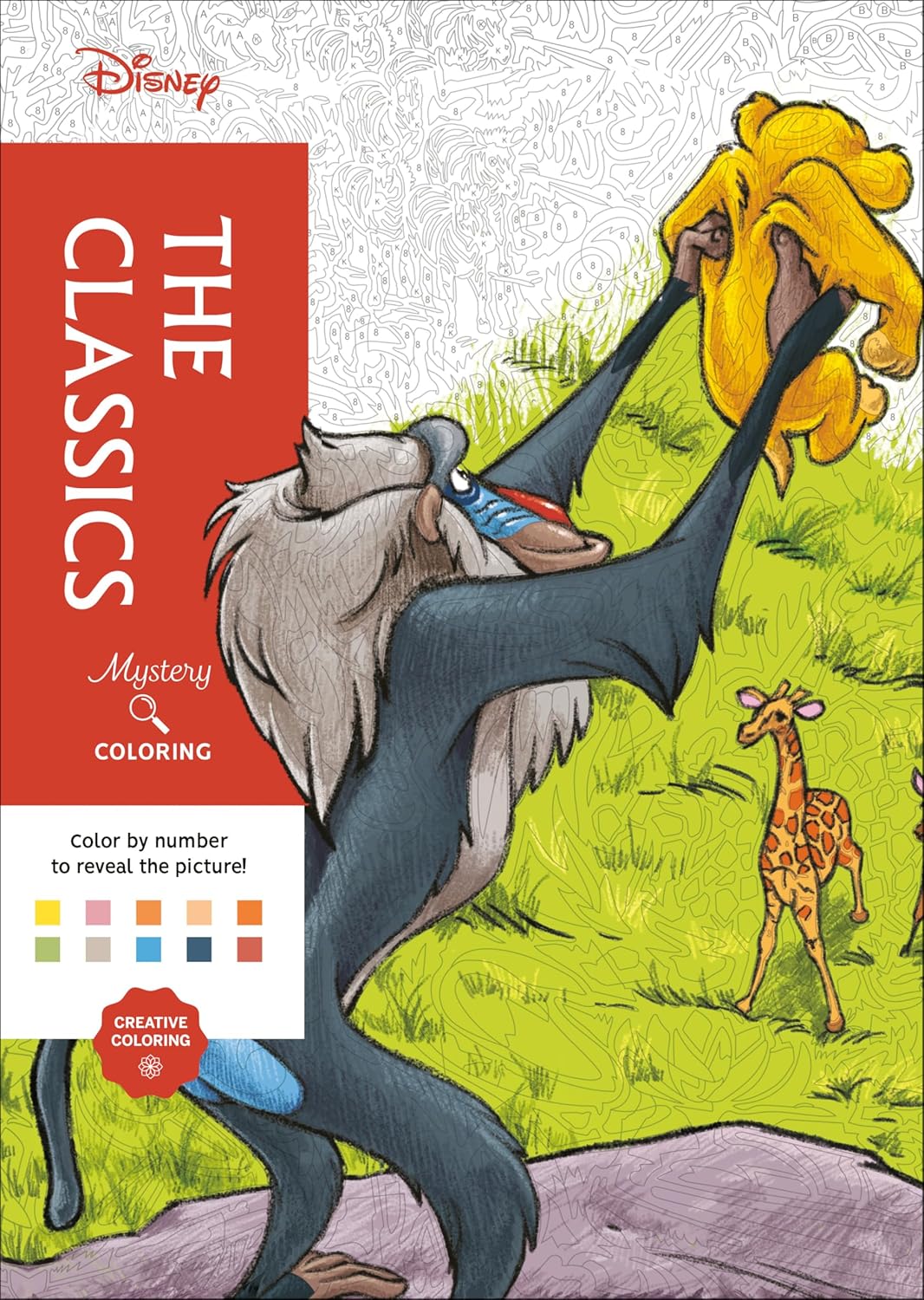disney mystery coloring book