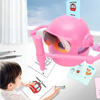 Interactive Smart Drawing Robot – Automatic Multi-Mode Educational Painting Machine for Kids
