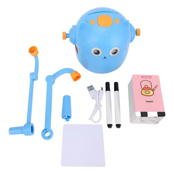 Interactive Smart Painting Robot with 100 Learning Cards – Automatic Multi-Mode Early Education Drawing Machine