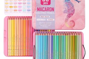 50Pcs Macaron Colored Pencil Set