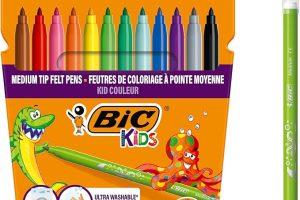 Bic Kids Kid Couleur Felt Tip Colouring Pens